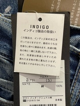 インディゴ製品：説明タグ