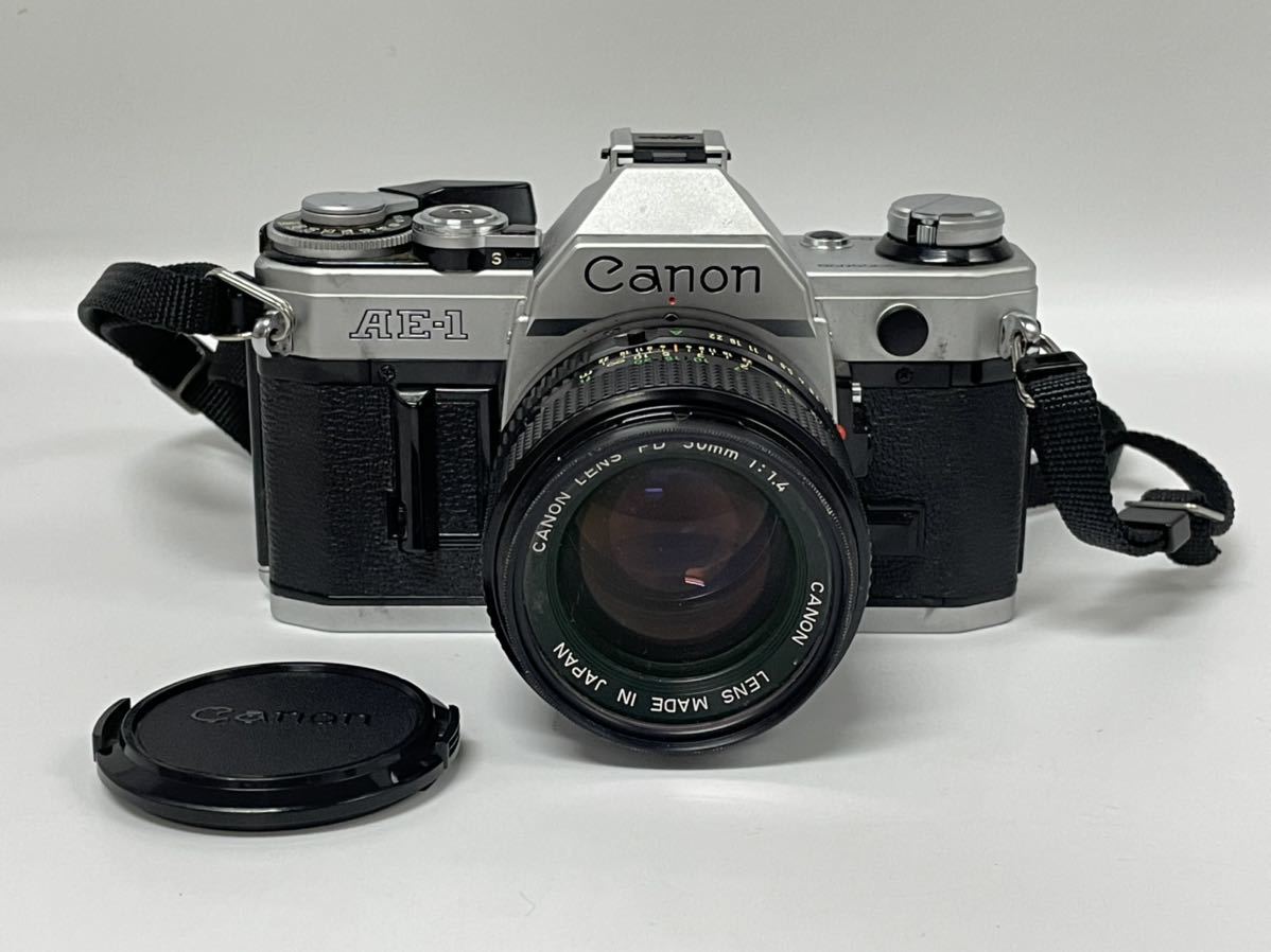 ネット通販サイト  F1.8 50mm + Program AE-1 Canon ストラップ付き フィルムカメラ