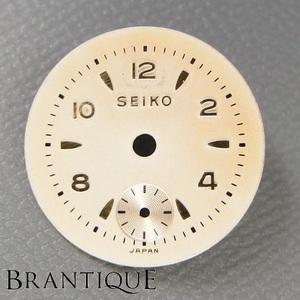 【希少 デッドストック 長期保管品 純正パーツ】SEIKO セイコー スモールセコンド クサビインデックス 腕時計用 純正文字盤「ｂ00020」