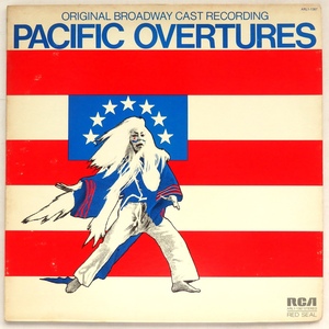 LP ORIGINAL BROADWAY CAST PACIFIC OVERTURES ARL1-1367 米盤 マコ岩松 佐藤功 ユキシモダ