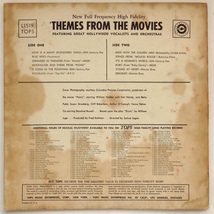 LP THEMES FROM THE MOVIES FEATURING GREAT HOLLYWOOD VOCALISTS AND ORCHESTRAS TOPS L1519 米盤_画像2