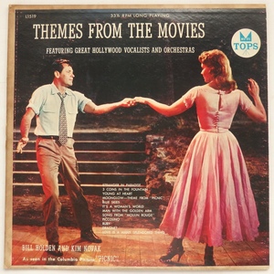 LP THEMES FROM THE MOVIES FEATURING GREAT HOLLYWOOD VOCALISTS AND ORCHESTRAS TOPS L1519 米盤