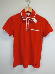 中古 ゴルフウェア Jack Bunny(ジャックバニー) ポロシャツ 赤 レディース 0