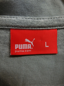 中古 ゴルフウェア PUMA GOLF(プーマゴルフ) ポロシャツ グレーボーダー レディース L