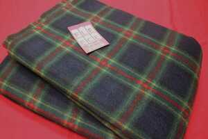  special price fleece cloth 150×150 navy blue blue red yellow series check poncho snood knee .. etc. hand made cut fleece 