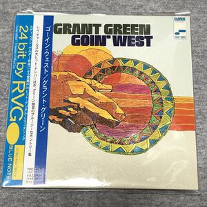 レア盤！ブルーノート紙ジャケ★グラント・グリーンGRANT GREEN「ゴーイン・ウェスト」