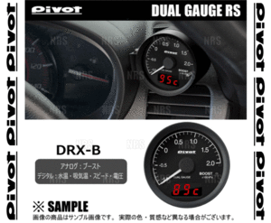 PIVOT ピボット DUAL GAUGE RS デュアルゲージRS BMW X3 20i WX20 (F25) N20B20A H24/3～ (DRX-B