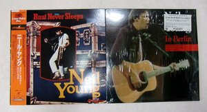 LD ニール・ヤング Neil Young ラスト・ネバー・スリープス/ライヴ・イン・ベルリン 2点セット レーザーディスク【オ217】