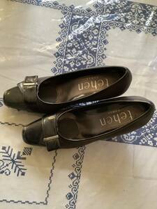 tehen Paris spin heel pumps secondhand goods size 23 centimeter 