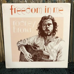 【 '77 カナダ org 】LP★Rodney Brown - Freedom In Me ☆洗浄済み☆