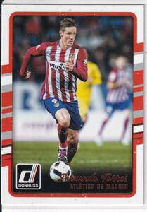 2016-17PANINI DONRUSS　NO.17　FERNANDO TORRES　フェルナンド・トーレス　 アトレティコ・マドリード