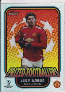 2020/21 topps finest　PF-MR　MARCUS RASHFORD　マーカス・ラッシュフォード　マンチェスターユナイテッド