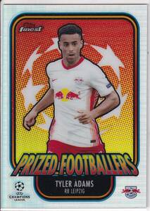 2020/21 topps finest　PF-TA　TYLER ADAMS　タイラー・アダムス　RBライプツィヒ