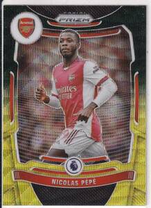 2021-22PANINI PRIZM PREMIER　No.205　NICOLAS PEPE　パラレルカード　ニコラ・ペペ　マンチェスター・ユナイテッド