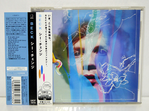 BECK／CD「シー・チェンジ」 初回限定ジャケット盤　ボートラ有り　ベック