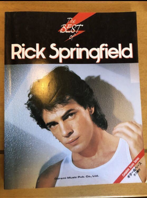 おもちゃ・ Rick Springfield バンドスコア 2冊セット TAB譜 ズのギター