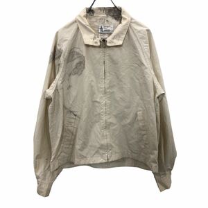 LONDONFOG コーチジャケット Lサイズ程度 ロンドンフォグ ホワイト 古着卸 アメリカ仕入 t2209-3497