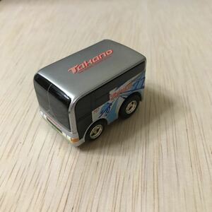 送料込：チョロQ 馬運車 タカラ Takano THE HORSE TRANSPORTER　鷹野運送 ミニカー バス トラック 大型車