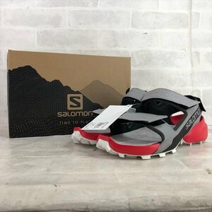 SALOMON サロモン SPEEDCROSS SANDAL 409770 サンダル タグ付き レッド/グレー 箱有 size:28cm MH632022092406