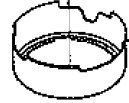 Части Corona: Berna Head Ring/990219889004 для нагревателя вентилятора нефти [40G-3] [Поправочная служба возможна]