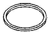  Corona parts : jpy tube gasket /0533284003 FF type kerosene heater for (70g-2)( mail service correspondence possible )