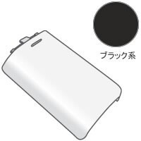 シャープ部品：子機用充電池ふた＜ブラック＞/1421170765 インテリアホン用〔メール便対応可〕