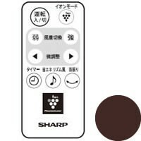  sharp parts : remote control /2146380047 electric fan for ( mail service correspondence possible )