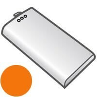  sharp parts : rechargeable battery cover < orange series >/1421170769 telephone machine * facsimile for ( mail service correspondence possible )