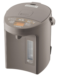  Zojirushi : microcomputer ...VE electric ... bin [ super hot water raw ](2.2L)( light brown )/CV-GC22-TL