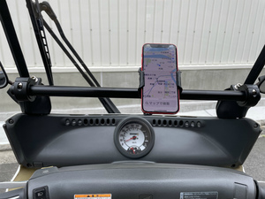 [ free shipping ]TA02 TA03 Honda Gyro Canopy multi mount bar smartphone navi installation .u- bar delivery Delivery map viewing 