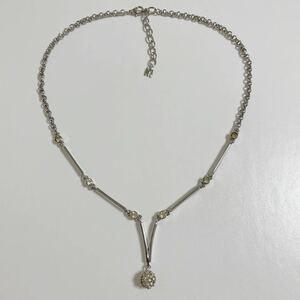  prompt decision *NINA RICCI Nina Ricci choker necklace rhinestone rare rare Vintage 