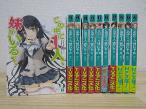 b654）　この中に1人妹がいる 10巻＋5.5巻　全11巻セット　田口一　全巻セット　ライトノベル