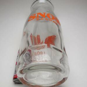 雪印 ＳＮＯＷ 牛乳瓶 180ml 空ビン ガラス瓶の画像3