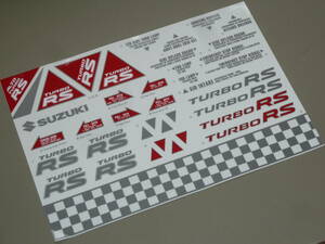  Alto turbo RS HA36S Suzuki original decal set new goods 