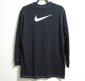 NIKE AS W NSW SWOOSH L/S платье чёрный черный S Nike футболка с длинным рукавом One-piece тренировочный DD5623-010