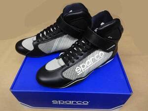 最安値セール!!スパルコレーシングシューズ新品■レーシングカート SPARCO OMEGA KB-6 Kart Shoes黒■ブラック