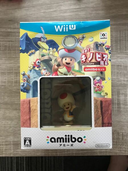 新品　進めキノピオ隊長amiiboセット