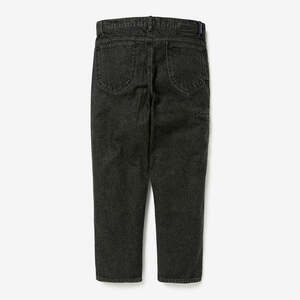  редкий * новый товар подлинный товар [ чёрный *3]*DAWSON DENIM TROUSERS BUGGYdo-son Denim тигр u The - Buggy стандартный магазин покупка tisen Dan to трудно найти DESCENDANT