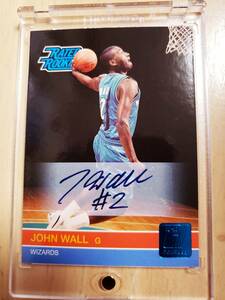 サイン 2010 -11 Panini Donruss JOHN WALL RC Auto ( /299) / ジョン ウォール Autograph 