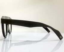 新品 Yohji Yamamoto ヨウジヤマモト メガネ マットブラック 純正ケース付き 日本ブランド フランス製 Frame France Y3_画像4