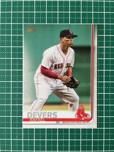 即決のみ！★TOPPS MLB 2019 SERIES 1 BASEBALL #228 RAFAEL DEVERS【BOSTON RED SOX】ベースカード 19★同梱発送可能！