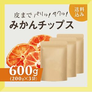 新品 国産 ドライフルーツ みかんチップス 600g 無添加 砂糖不使用 栄養 訳あり 送料無料 即日発送