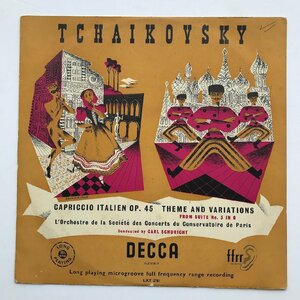 LP/ shoe lihito, Paris music . orchestral music ./ tea ikof ski : Italy .. bending other / UK record gold character out groove DECCA LXT-2761 0921