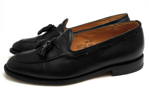 UNION WORKS ユニオンワークス タッセルローファー 130-095 Black Tassel Loafer 牛革 カーフ スリッポン グッドイヤーウェルト製法