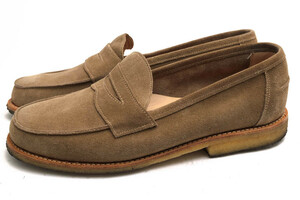 SANDERS サンダース コインローファー 1807DLS Unlined Saddle Loafer 牛革 アンラインド仕様