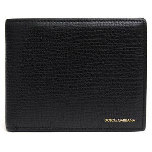 DOLCE＆GABBANA ドルガバ 財布 BP0457 A1503 PORTAFOGLI VITELLO PALMELLATO パルメラートカーフスキン 牛革 小銭入れあり 二つ折り