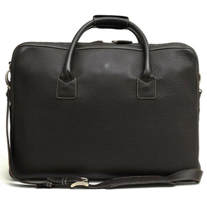 Dandy Piu Dandi Pu Business Bag Bag Cowhide Sage Bag Shibo кожаная кожаная сумка для плеча 2way