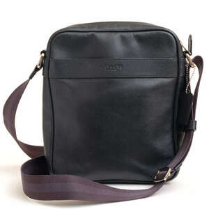 COACH コーチ ショルダーバッグ F54782 Charles Flight Bag In Smooth Leather チャールズ フライトバッグ 牛革