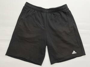 大きいサイズ 2XL アディダス adidas ハーフパンツ スウェット 　　ショートパンツ ワンポイント 石瀬4601