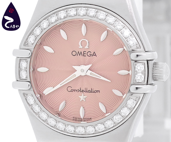 人気商品！！ OMEGA 女性用 コンステレーション・カレ ステンレス